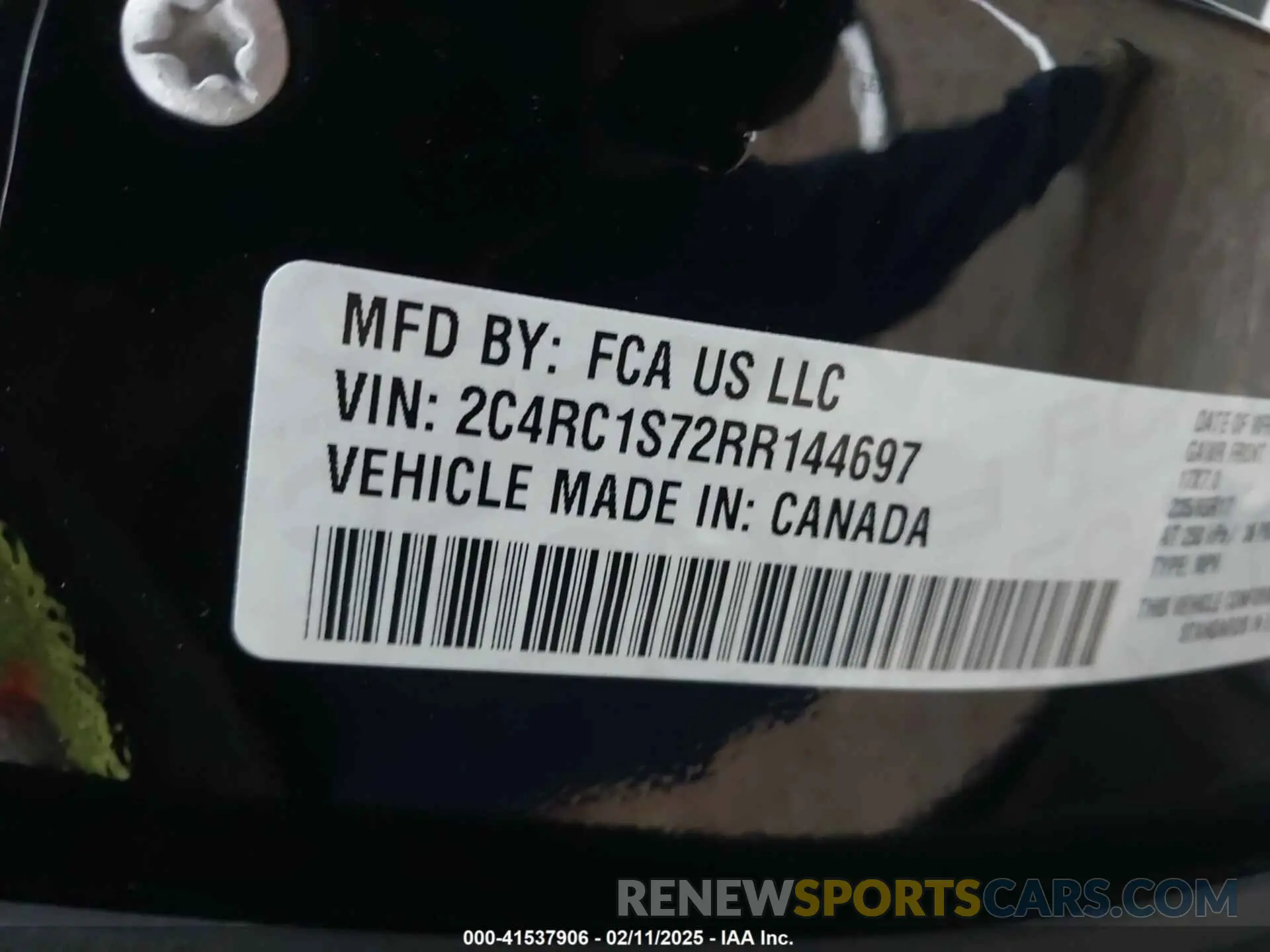 9 fotografías del automóvil dañado 2C4RC1S72RR144697 CHRYSLER PACIFICA HYBRID 2024