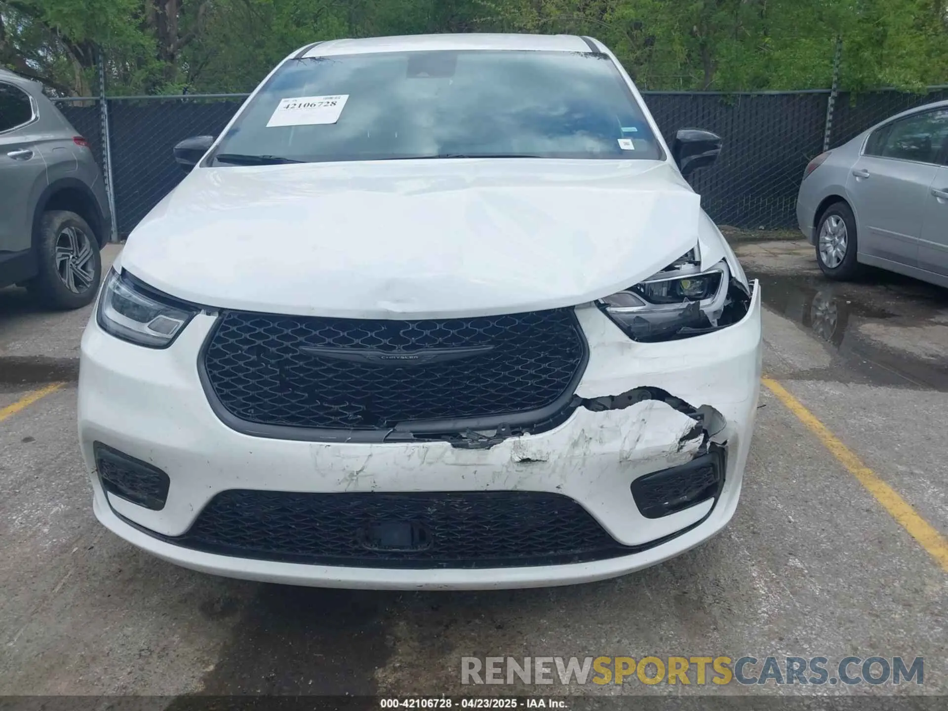 6 fotografías del automóvil dañado 2C4RC1S77RR111940 CHRYSLER PACIFICA HYBRID 2024