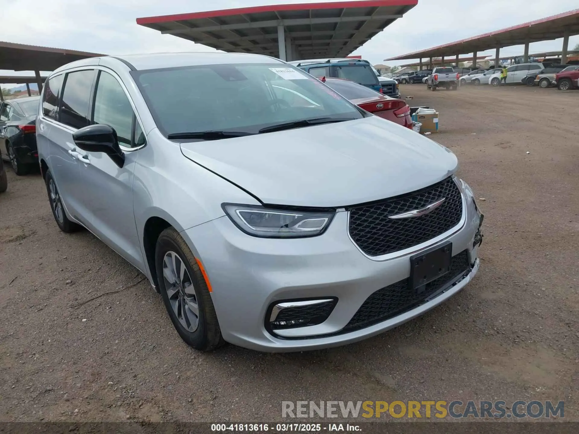 1 fotografías del automóvil dañado 2C4RC1S78RR188462 CHRYSLER PACIFICA HYBRID 2024