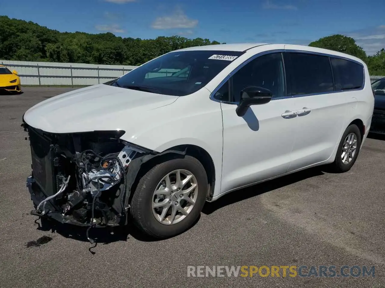 1 fotografías del automóvil dañado 2C4RC1BG6SR540718 CHRYSLER PACIFICA S 2025