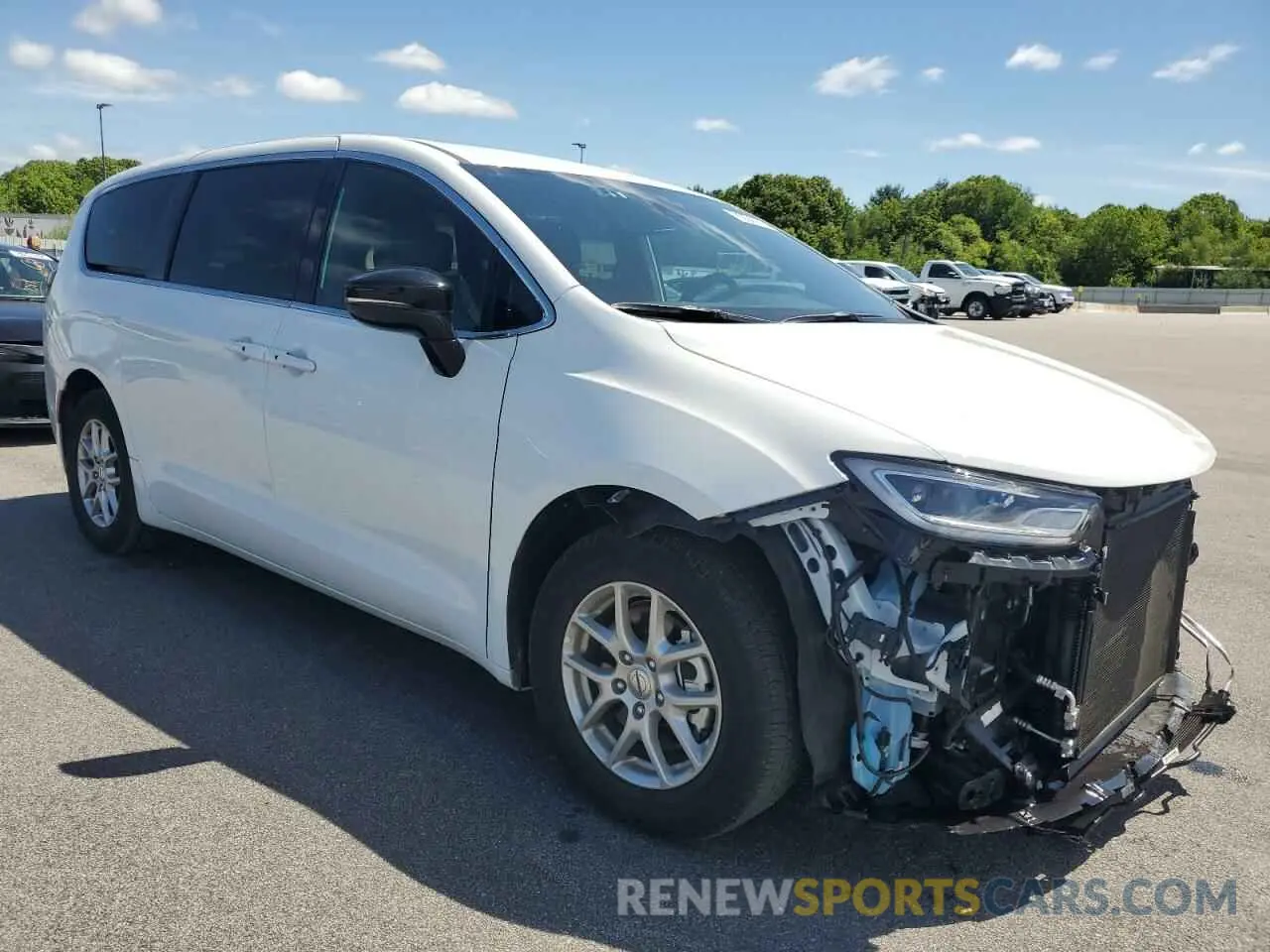 4 fotografías del automóvil dañado 2C4RC1BG6SR540718 CHRYSLER PACIFICA S 2025
