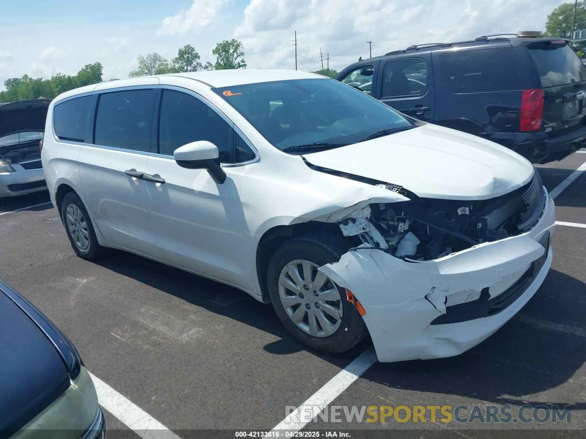 1 fotografías del automóvil dañado 2C4RC1AG4LR102783 CHRYSLER VOYAGER 2020