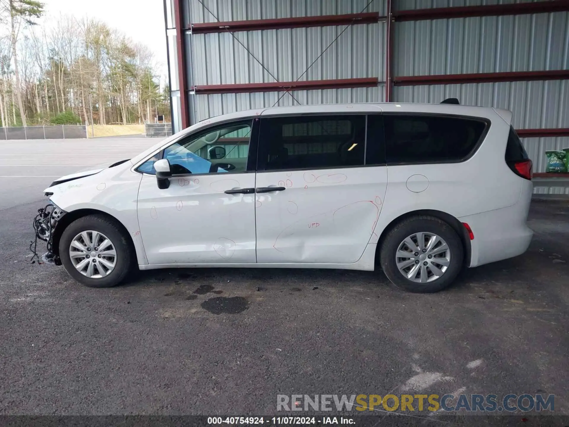15 fotografías del automóvil dañado 2C4RC1AG9LR245566 CHRYSLER VOYAGER 2020