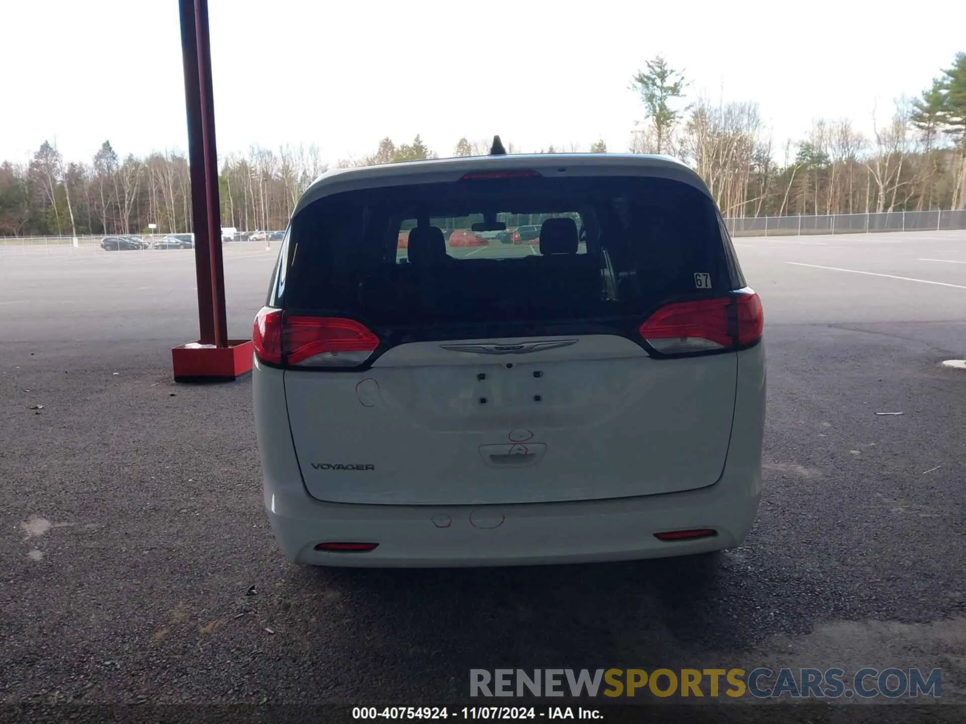 17 fotografías del automóvil dañado 2C4RC1AG9LR245566 CHRYSLER VOYAGER 2020