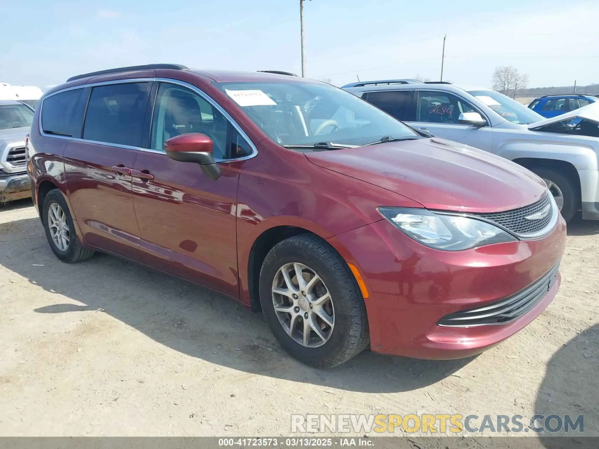 1 fotografías del automóvil dañado 2C4RC1DG1LR182281 CHRYSLER VOYAGER 2020