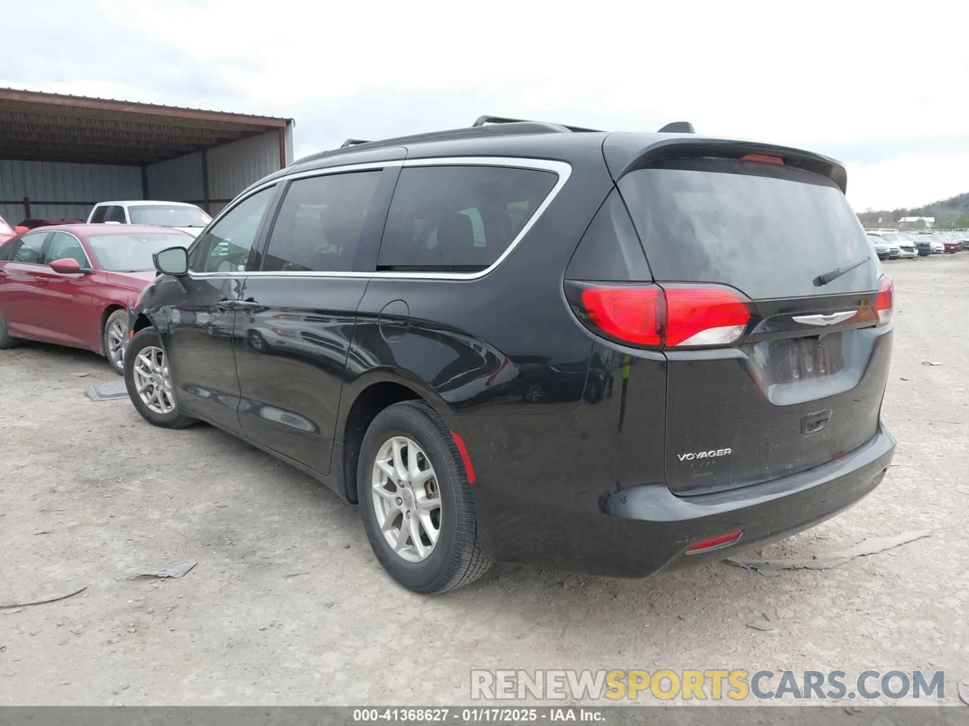 3 fotografías del automóvil dañado 2C4RC1DG1LR268531 CHRYSLER VOYAGER 2020