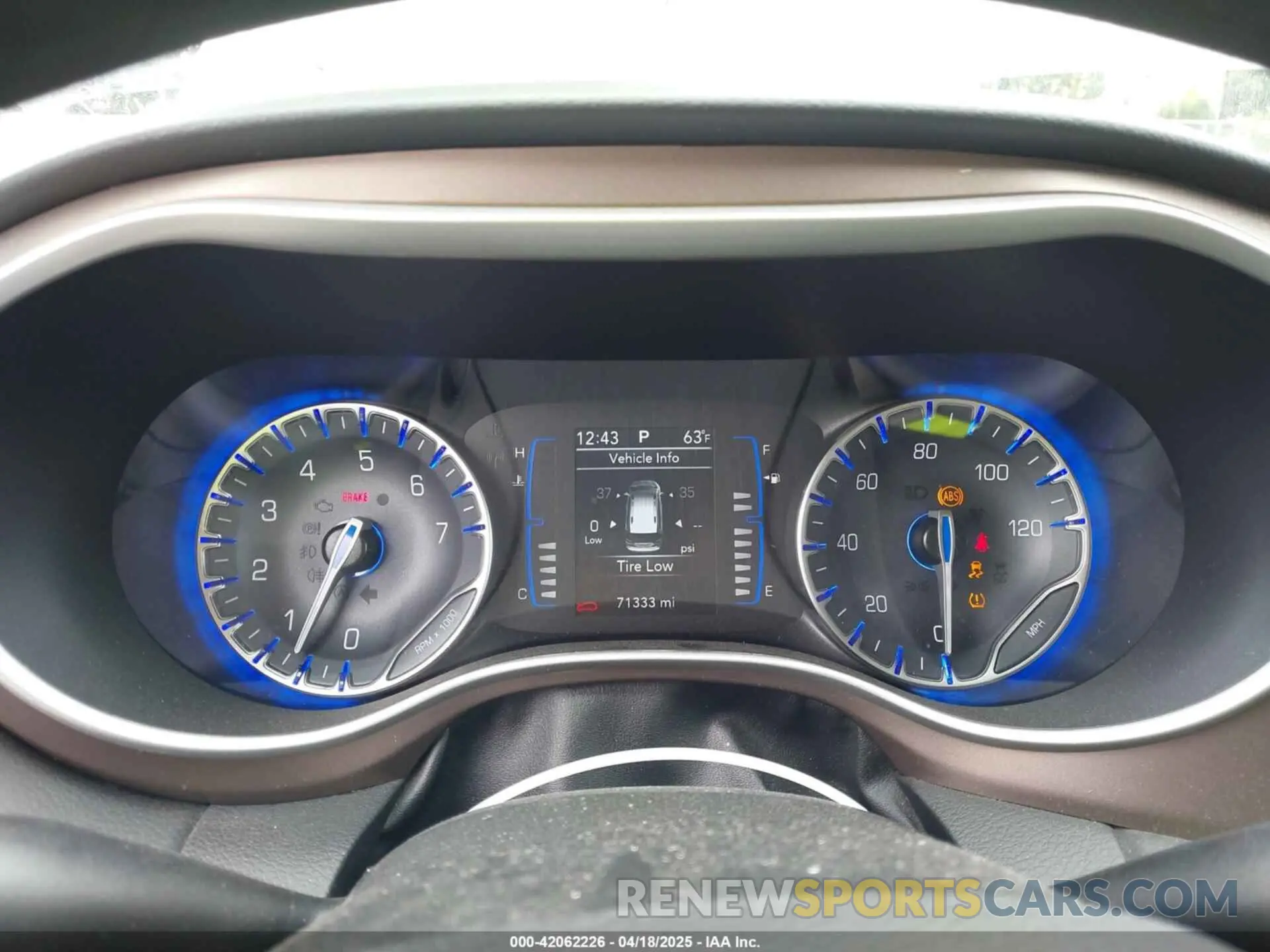 7 fotografías del automóvil dañado 2C4RC1DG2MR570735 CHRYSLER VOYAGER 2021