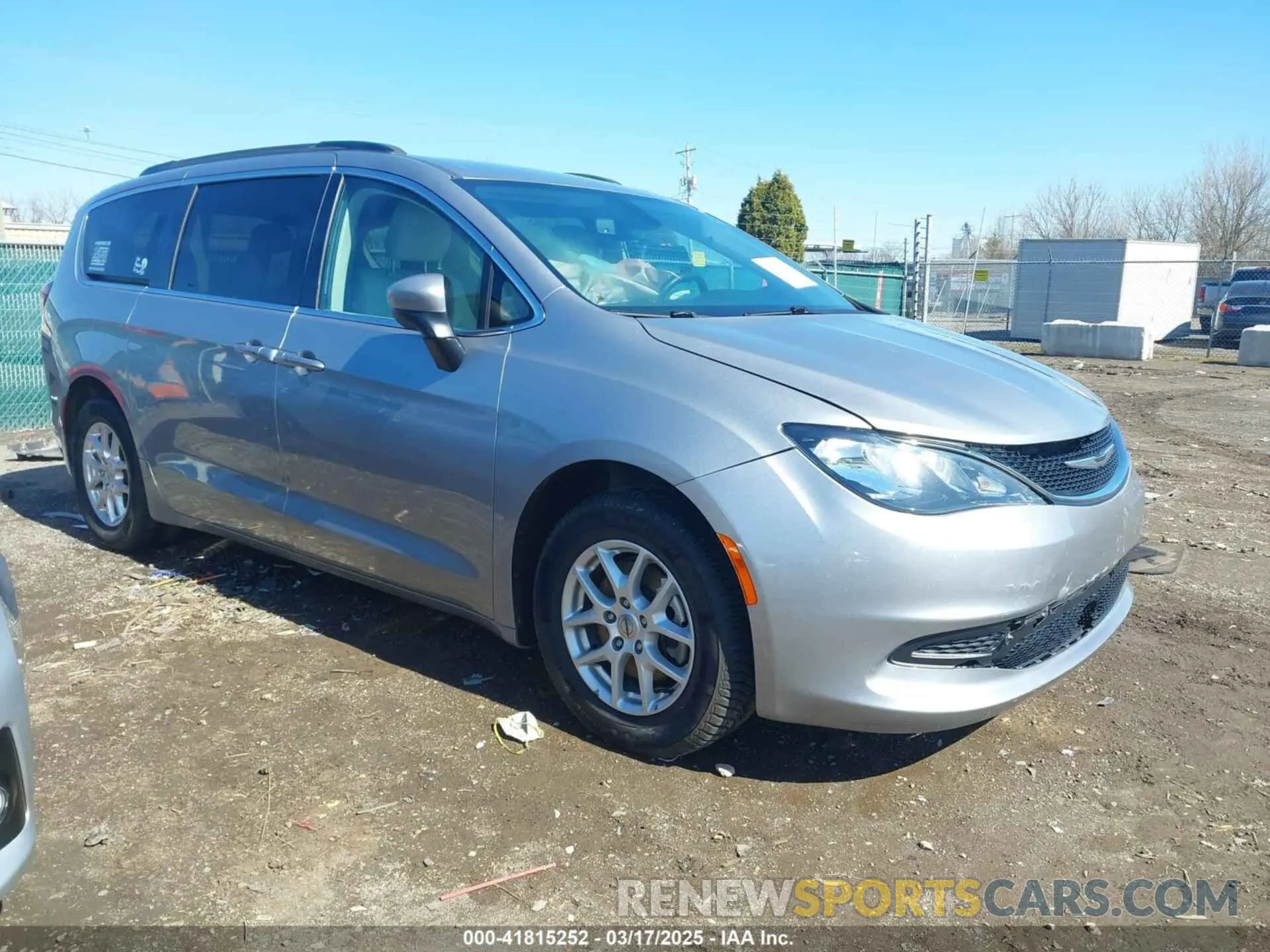 1 fotografías del automóvil dañado 2C4RC1DG5MR538328 CHRYSLER VOYAGER 2021