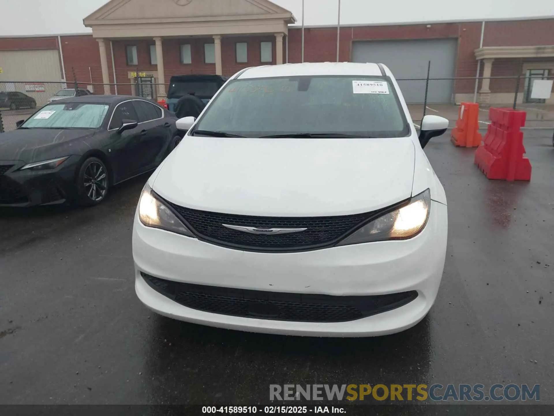 6 fotografías del automóvil dañado 2C4RC1CG7NR219063 CHRYSLER VOYAGER 2022