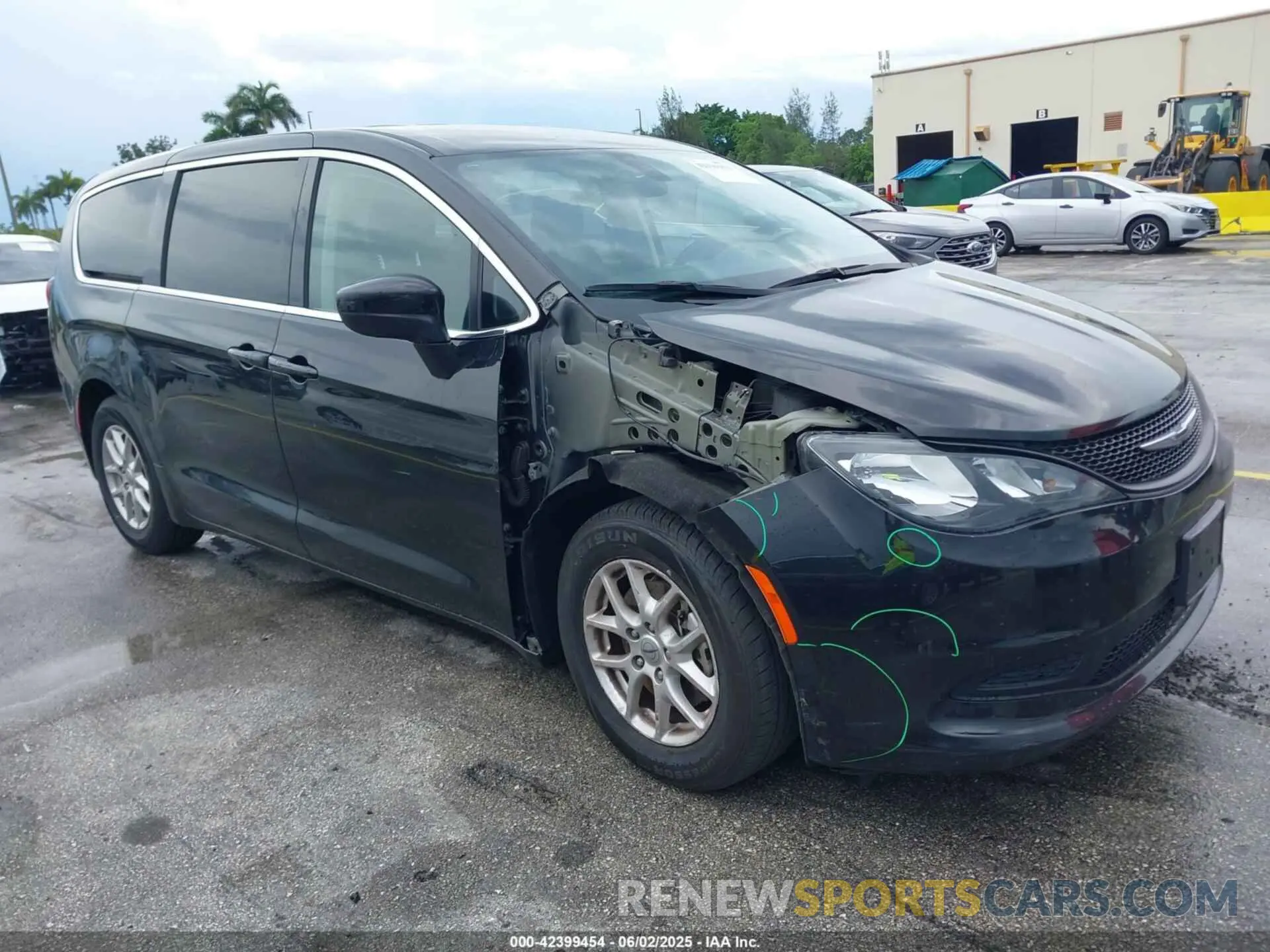 1 fotografías del automóvil dañado 2C4RC1CGXNR235418 CHRYSLER VOYAGER 2022