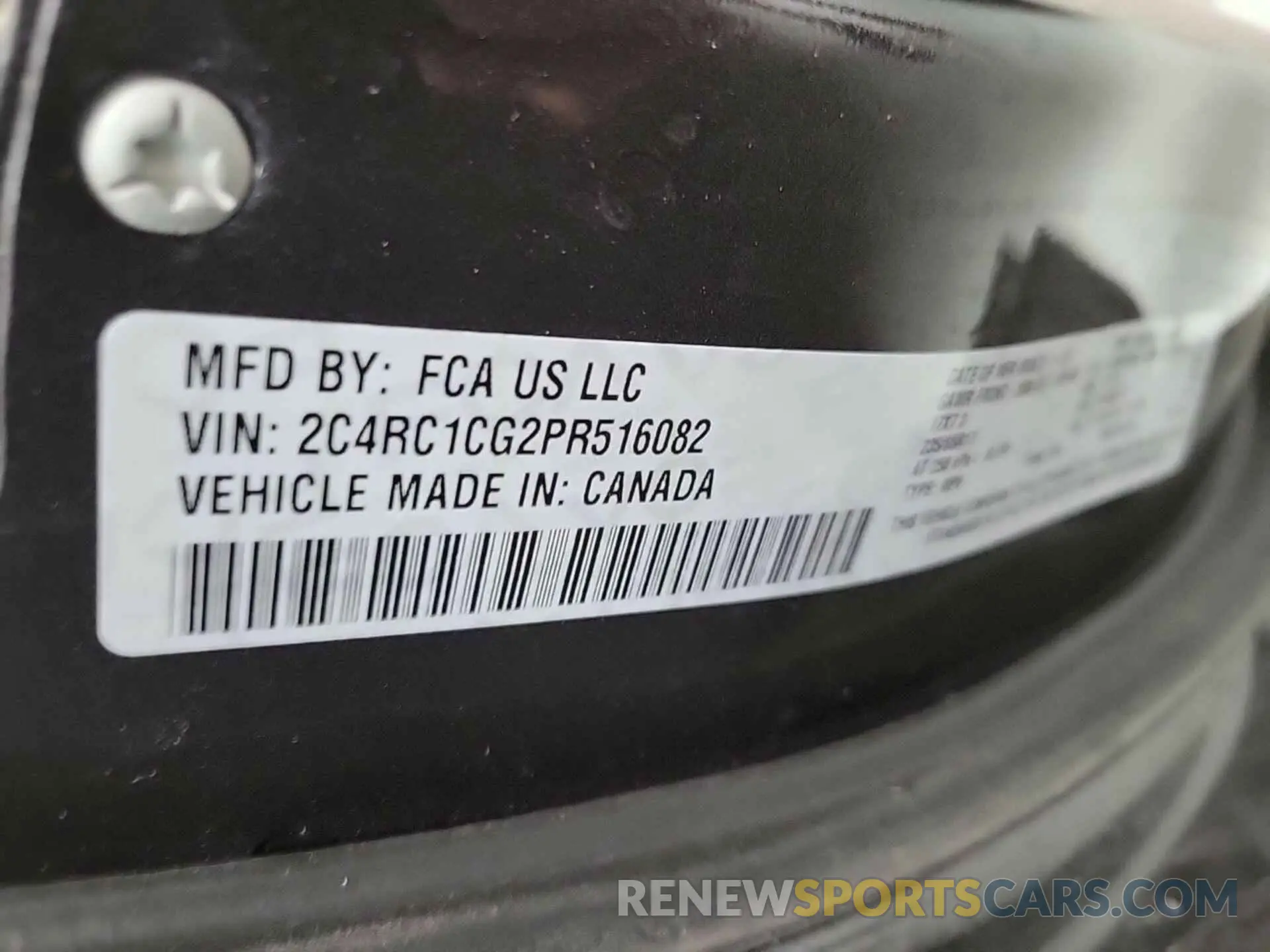 18 fotografías del automóvil dañado 2C4RC1CG2PR516082 CHRYSLER VOYAGER 2023