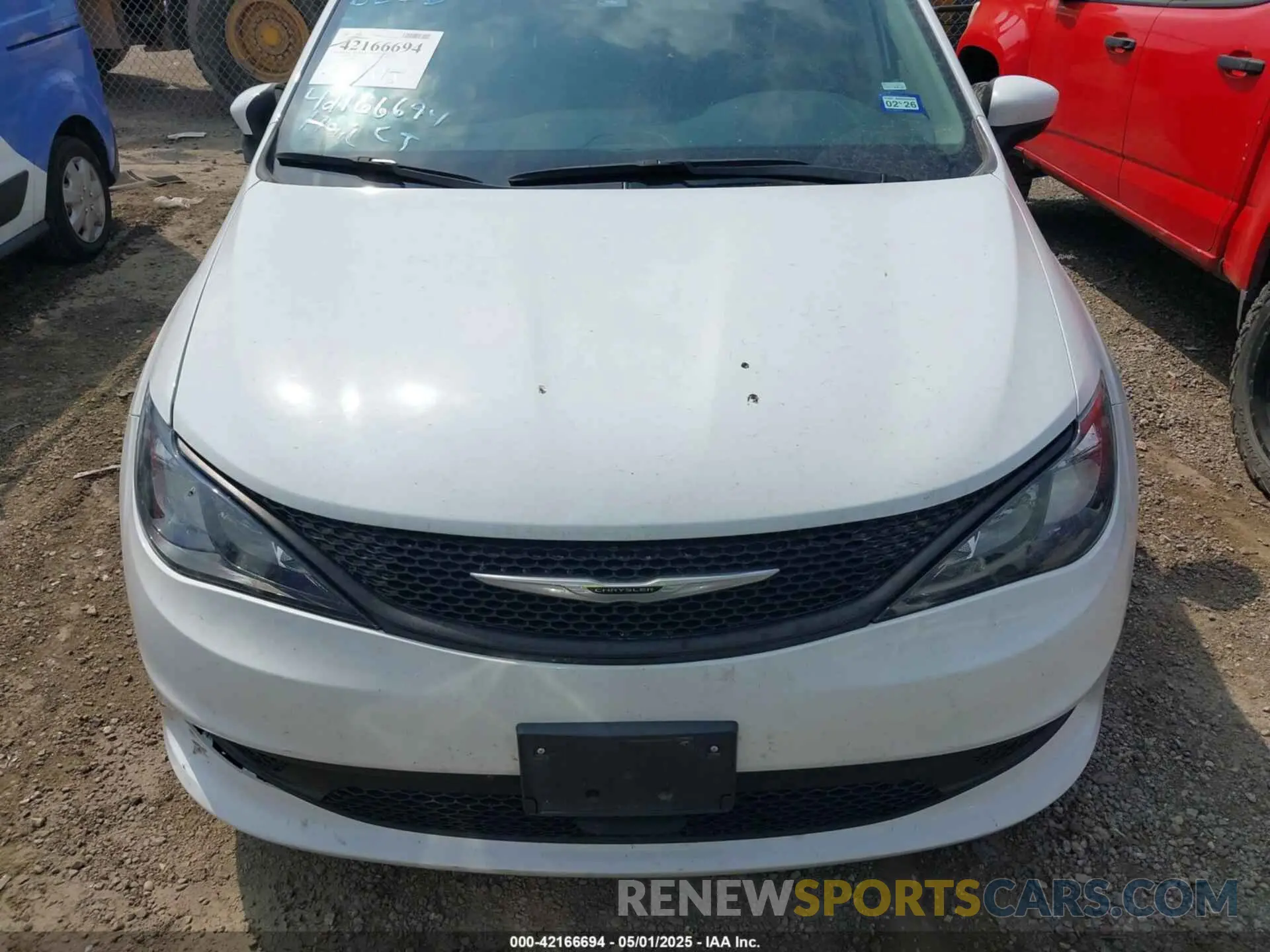 6 fotografías del automóvil dañado 2C4RC1CG3PR525793 CHRYSLER VOYAGER 2023