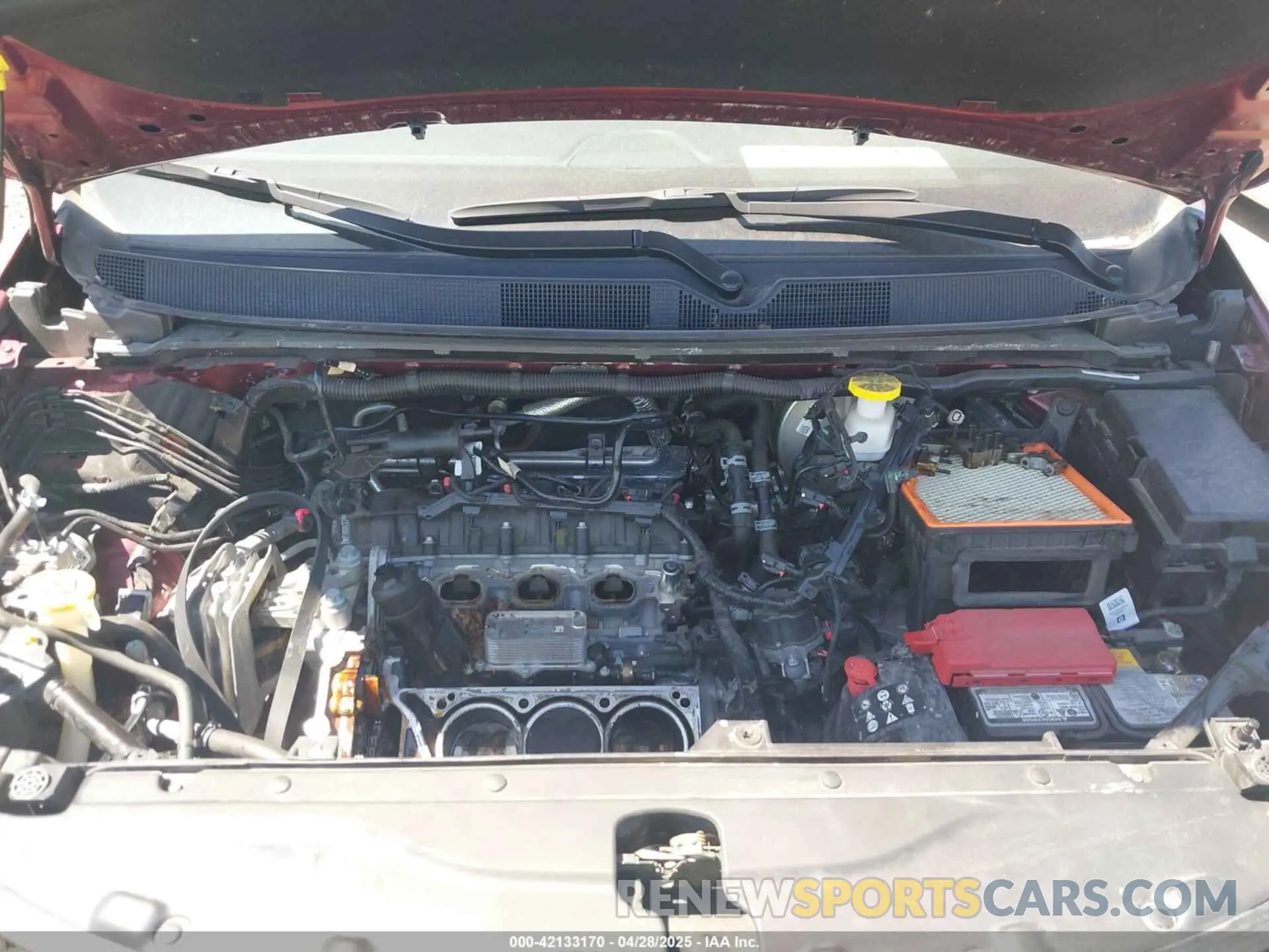10 fotografías del automóvil dañado 2C4RC1CG5PR551876 CHRYSLER VOYAGER 2023