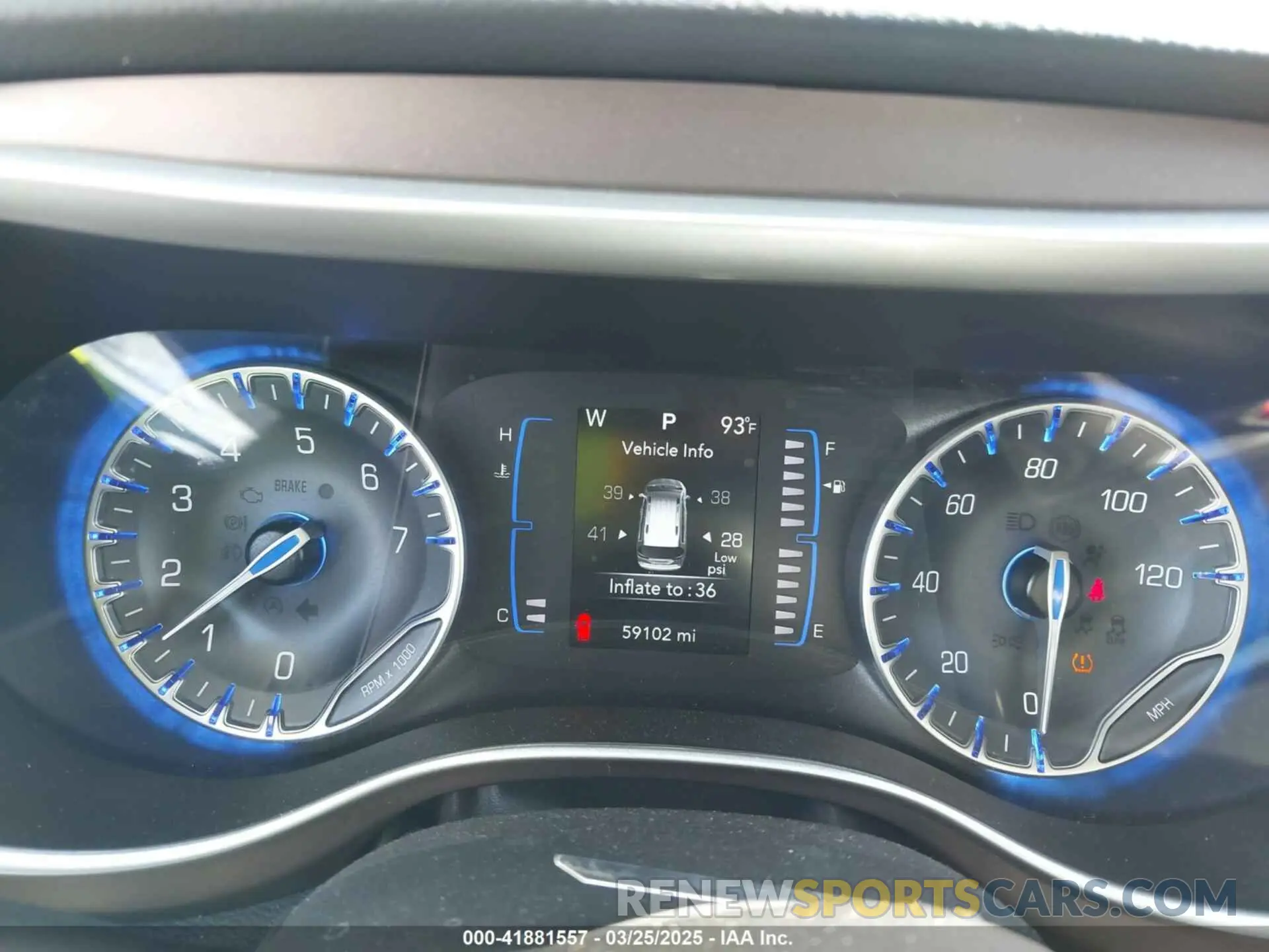 7 fotografías del automóvil dañado 2C4RC1CG6PR557816 CHRYSLER VOYAGER 2023