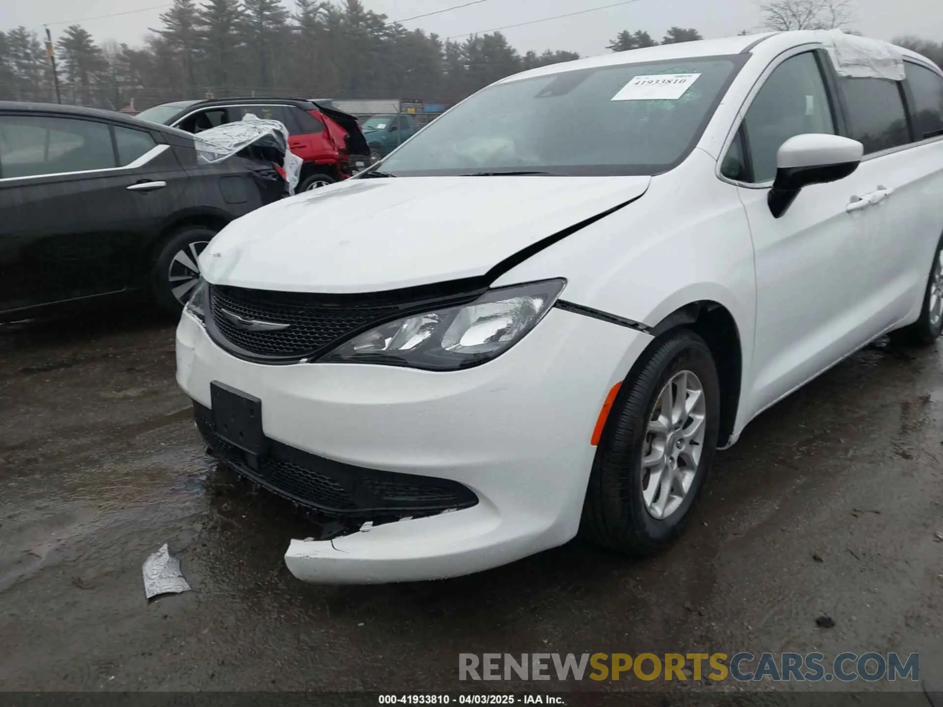 6 fotografías del automóvil dañado 2C4RC1CGXPR608105 CHRYSLER VOYAGER 2023