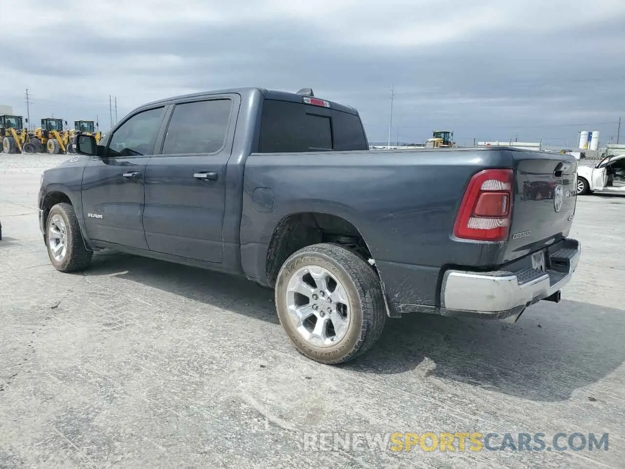 2 fotografías del automóvil dañado 1C6SRFFT0KN747680 DODGE All Models 2019