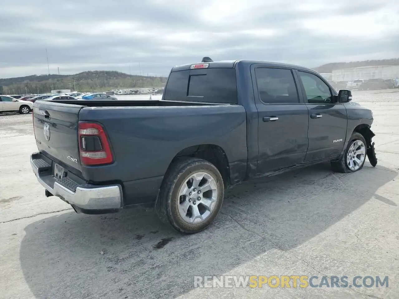 3 fotografías del automóvil dañado 1C6SRFFT0KN747680 DODGE All Models 2019