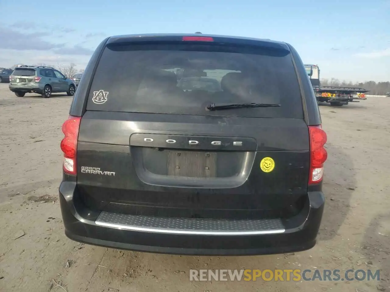 6 fotografías del automóvil dañado 2C4RDGBG0KR502353 DODGE CARAVAN 2019
