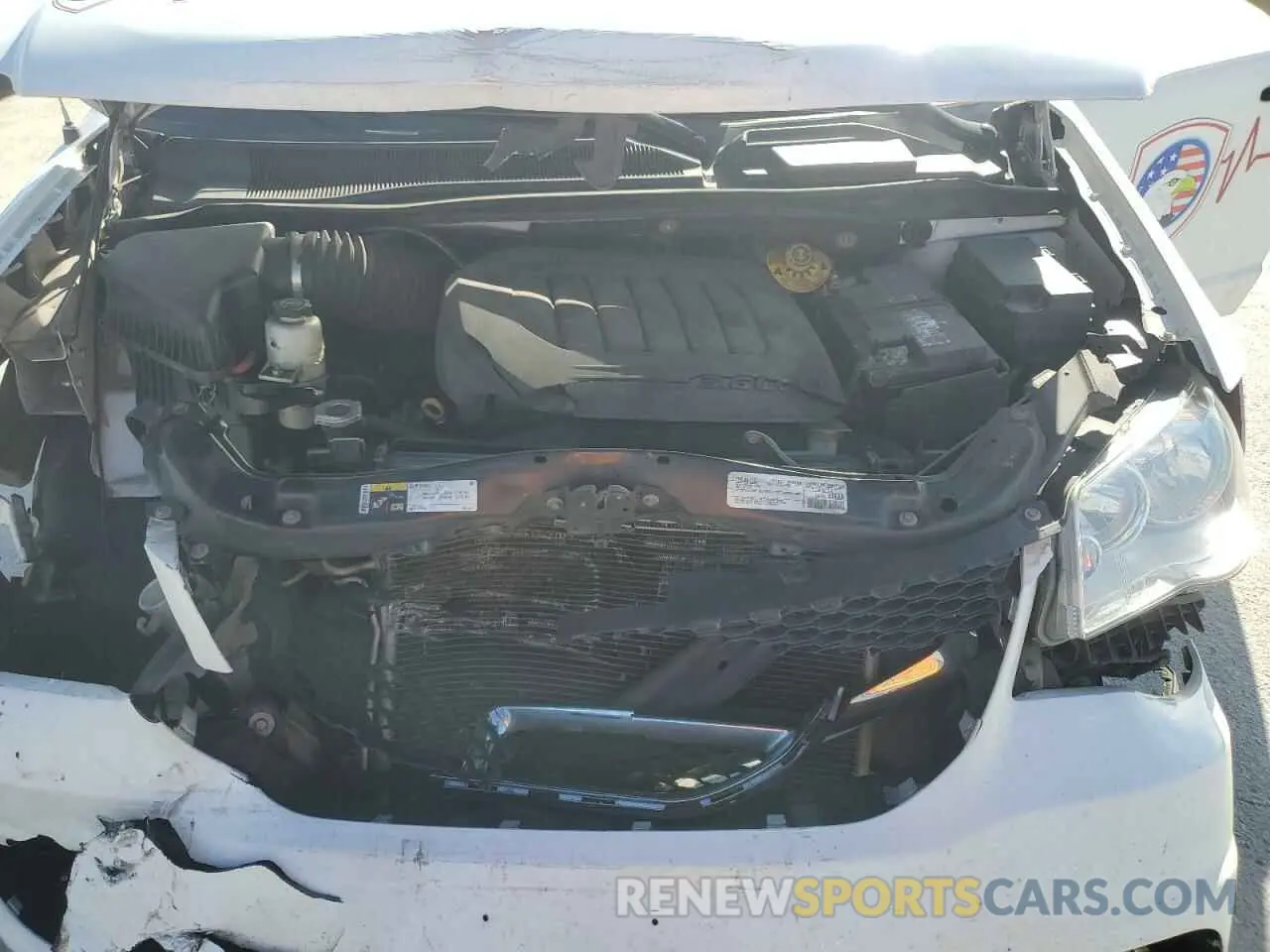 12 fotografías del automóvil dañado 2C4RDGBG0KR546546 DODGE CARAVAN 2019
