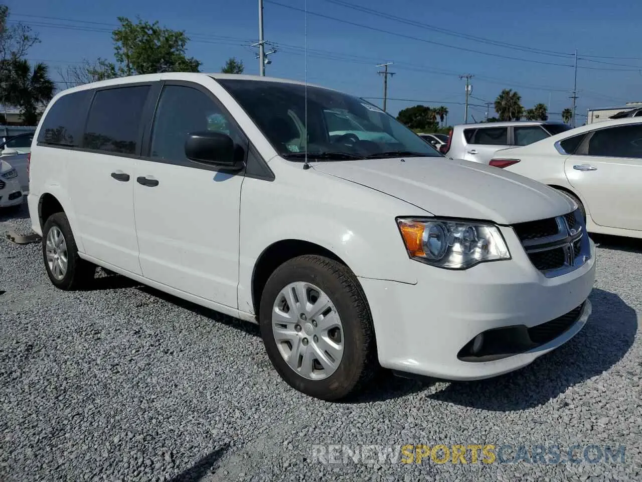 4 fotografías del automóvil dañado 2C4RDGBG0KR568174 DODGE CARAVAN 2019