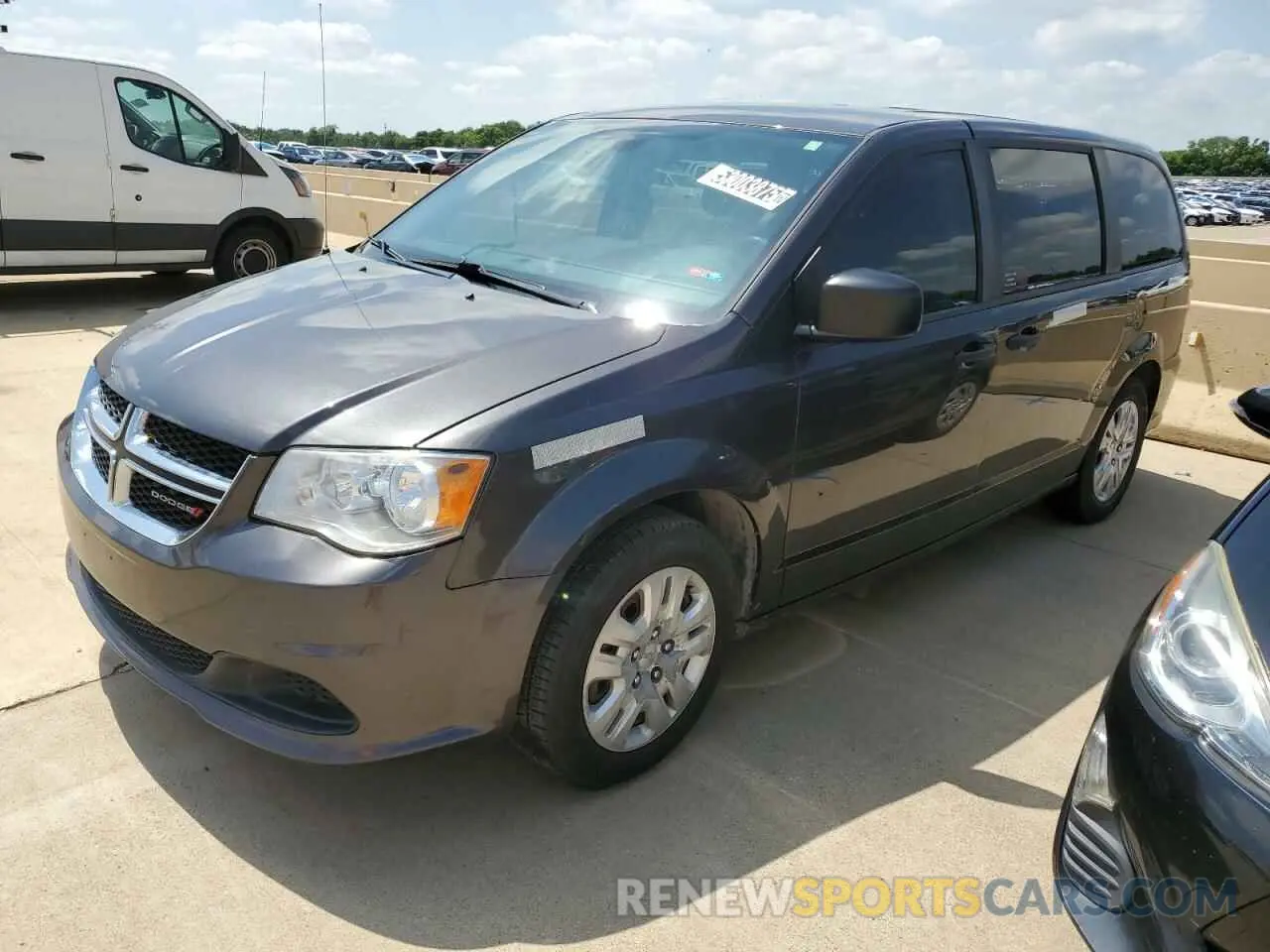 1 fotografías del automóvil dañado 2C4RDGBG0KR583936 DODGE CARAVAN 2019