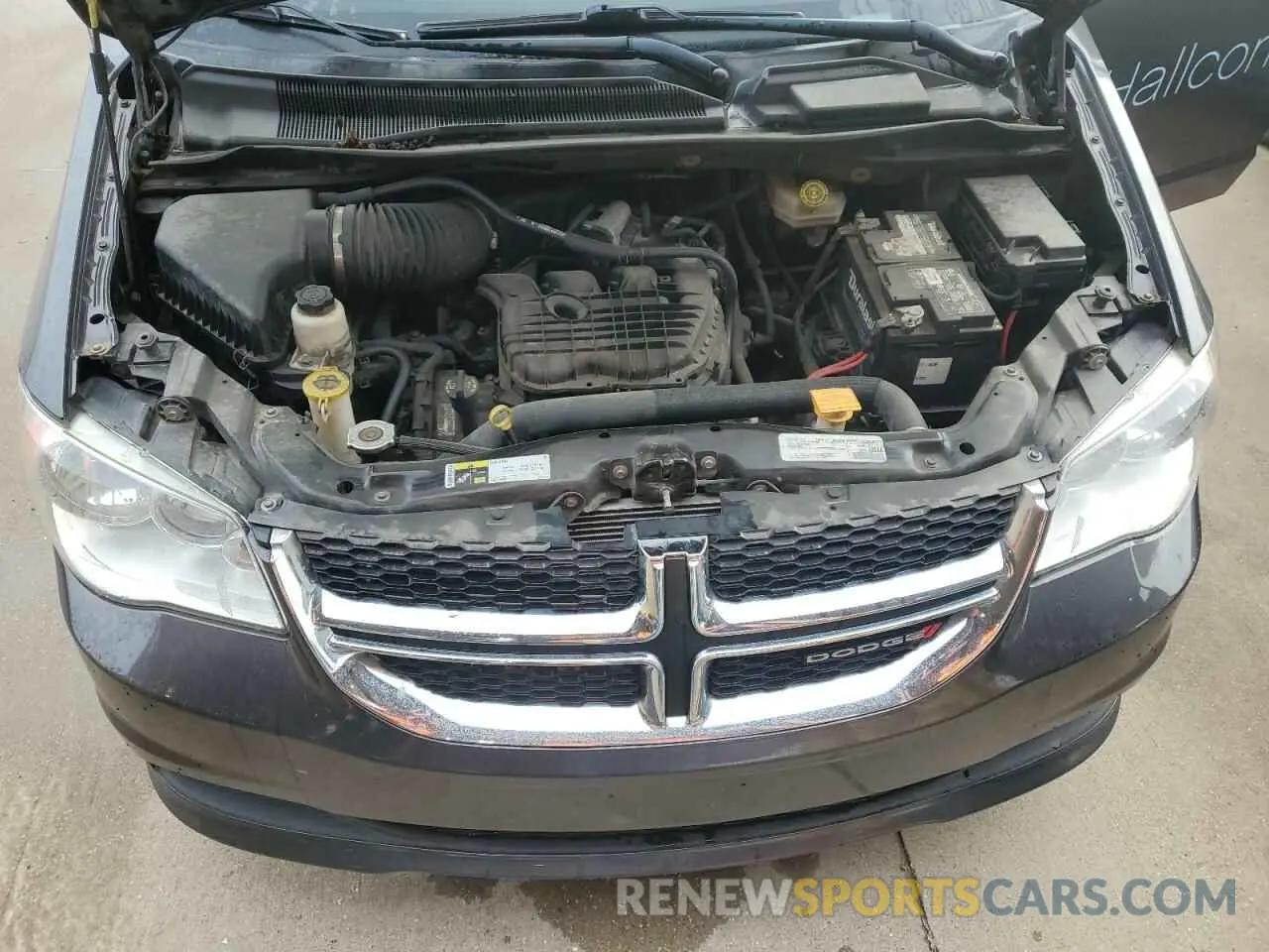 12 fotografías del automóvil dañado 2C4RDGBG0KR583936 DODGE CARAVAN 2019