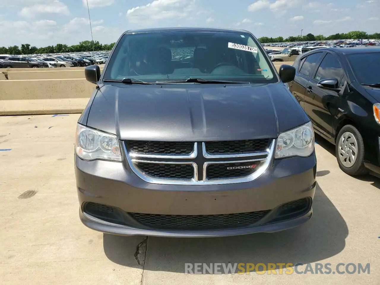 5 fotografías del automóvil dañado 2C4RDGBG0KR583936 DODGE CARAVAN 2019