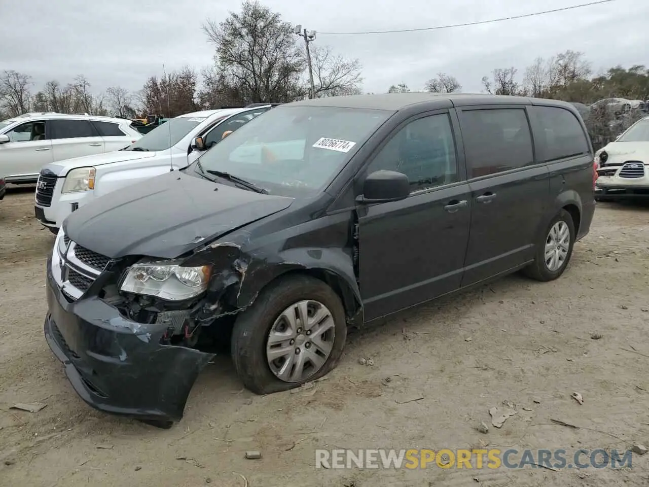 1 fotografías del automóvil dañado 2C4RDGBG0KR698648 DODGE CARAVAN 2019