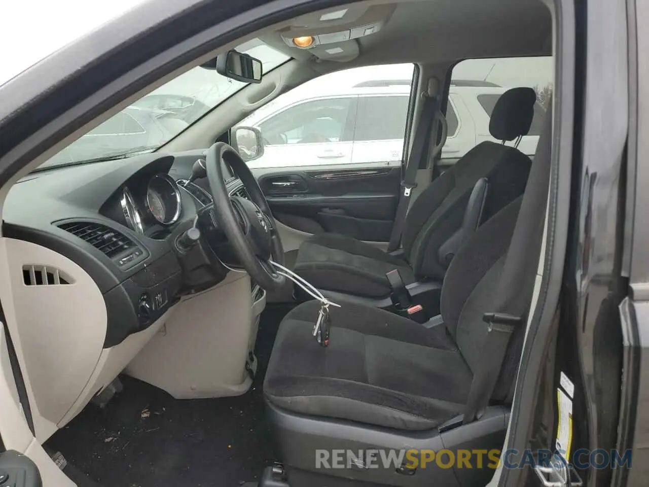 7 fotografías del automóvil dañado 2C4RDGBG0KR698648 DODGE CARAVAN 2019