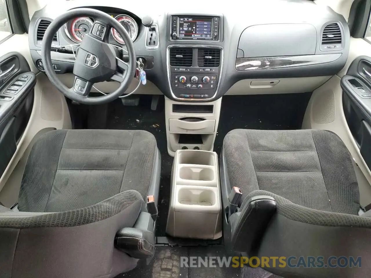 8 fotografías del automóvil dañado 2C4RDGBG0KR698648 DODGE CARAVAN 2019