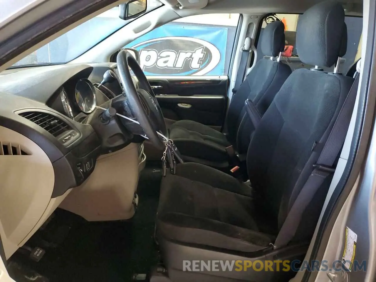 7 fotografías del automóvil dañado 2C4RDGBG0KR719787 DODGE CARAVAN 2019