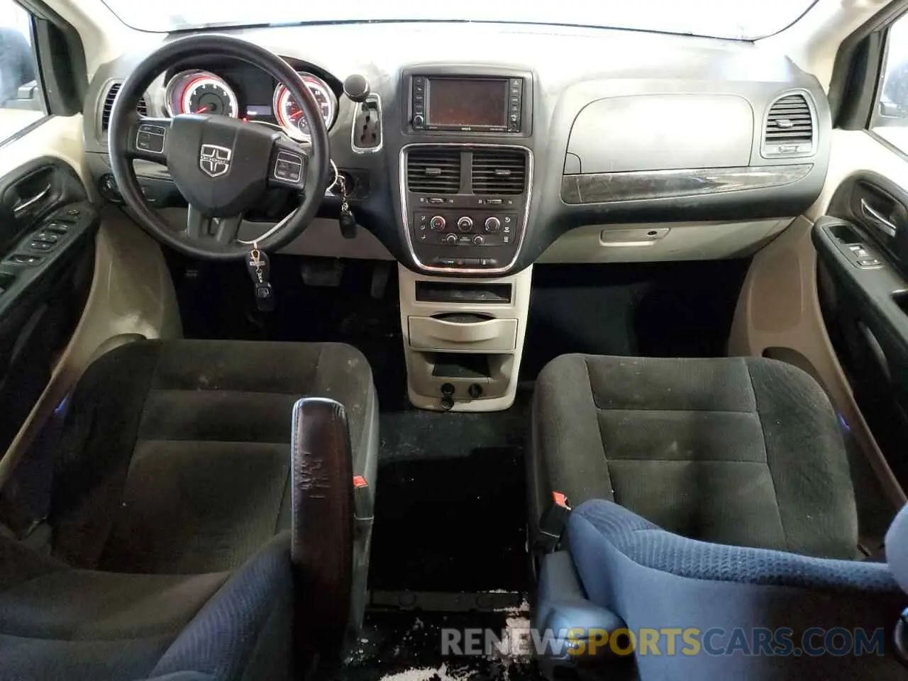 8 fotografías del automóvil dañado 2C4RDGBG0KR719787 DODGE CARAVAN 2019