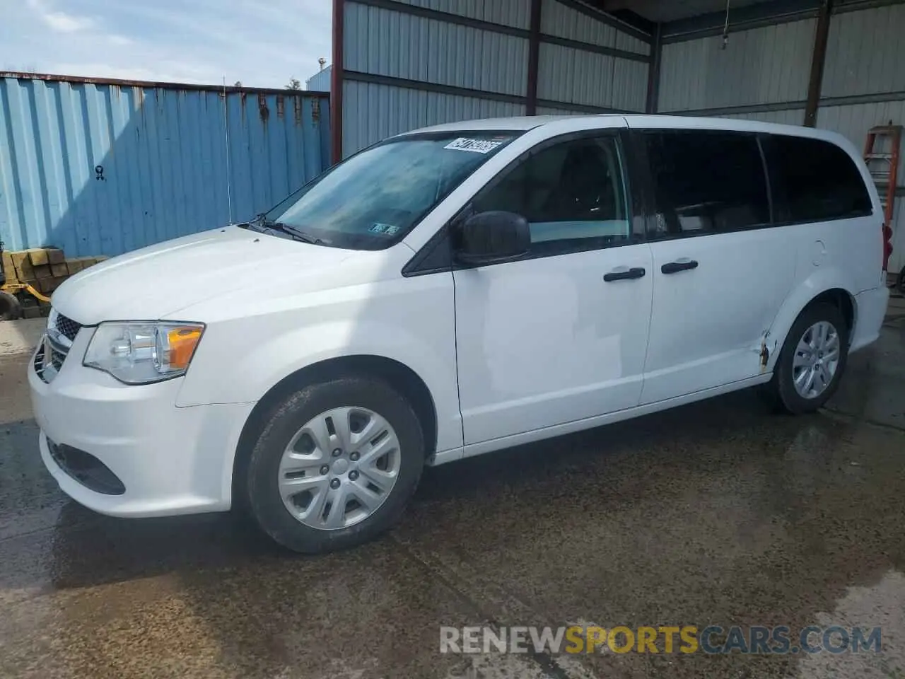 1 fotografías del automóvil dañado 2C4RDGBG0KR765930 DODGE CARAVAN 2019