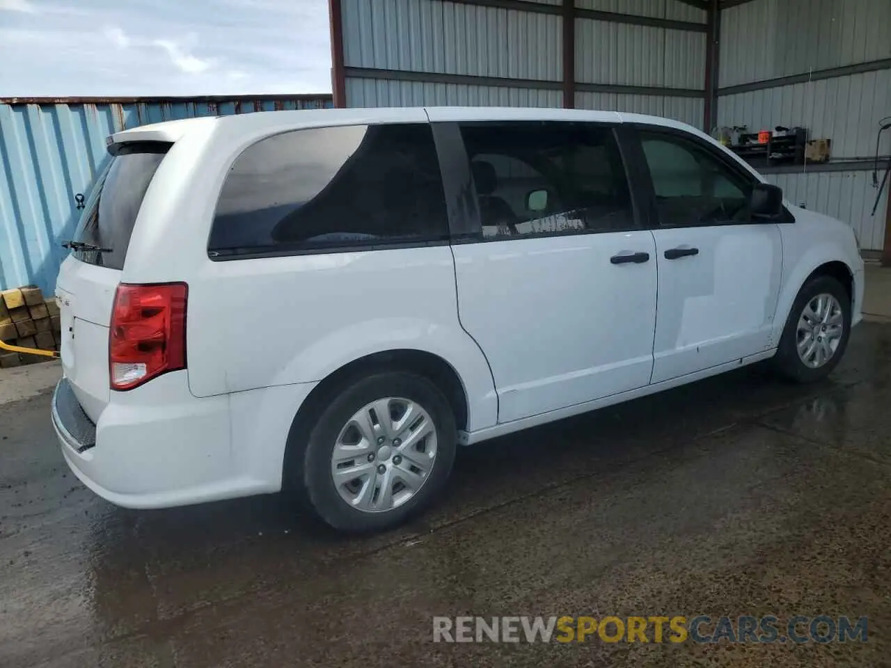 3 fotografías del automóvil dañado 2C4RDGBG0KR765930 DODGE CARAVAN 2019