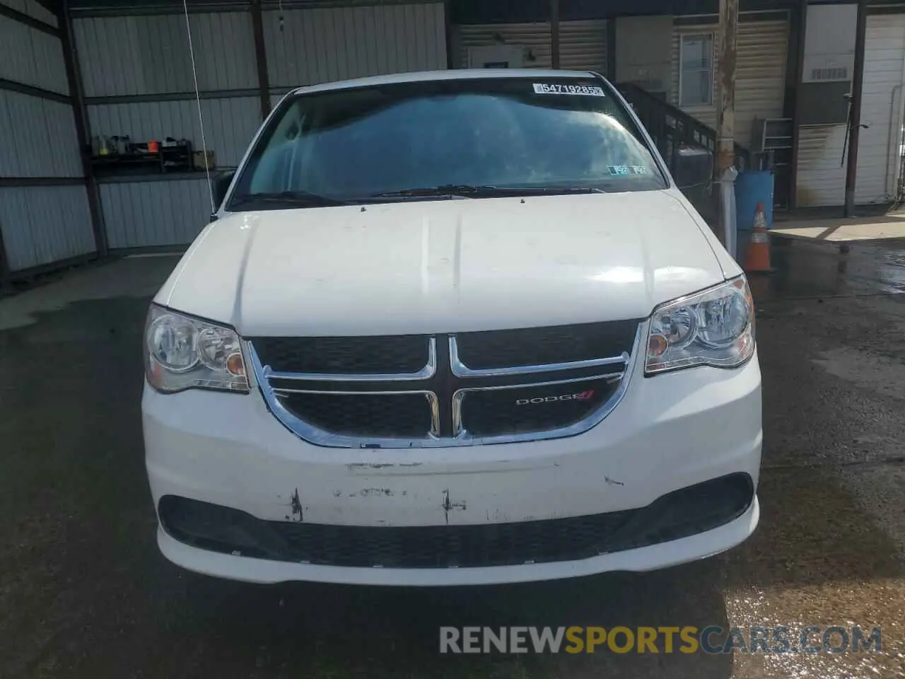 5 fotografías del automóvil dañado 2C4RDGBG0KR765930 DODGE CARAVAN 2019