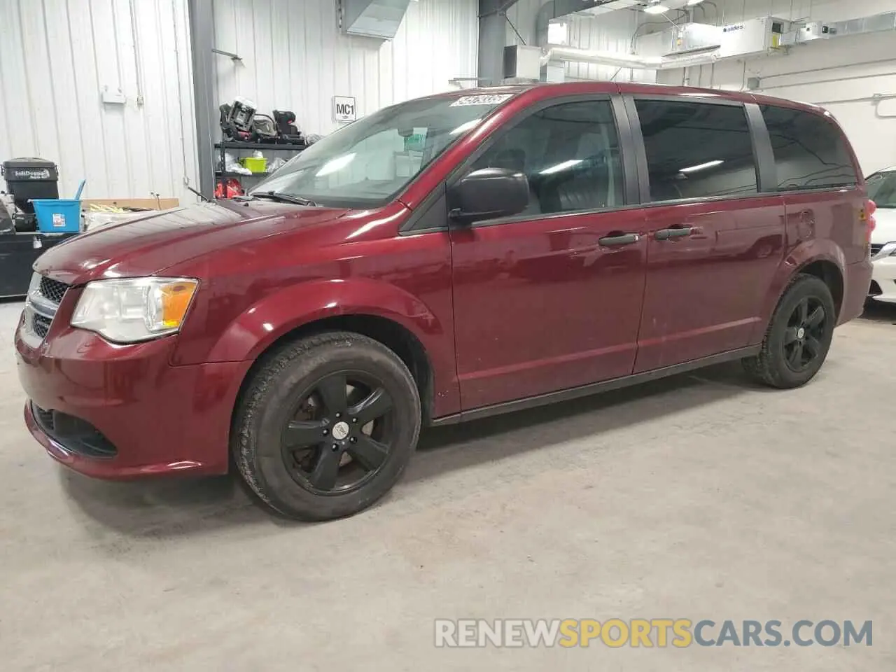 1 fotografías del automóvil dañado 2C4RDGBG0KR780363 DODGE CARAVAN 2019