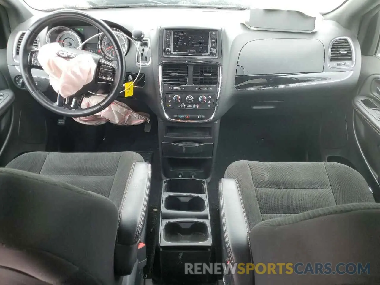 8 fotografías del automóvil dañado 2C4RDGBG1KR783563 DODGE CARAVAN 2019