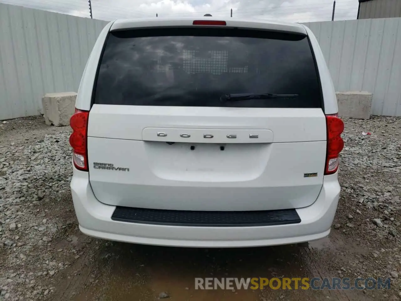 6 fotografías del automóvil dañado 2C4RDGBG2KR704241 DODGE CARAVAN 2019