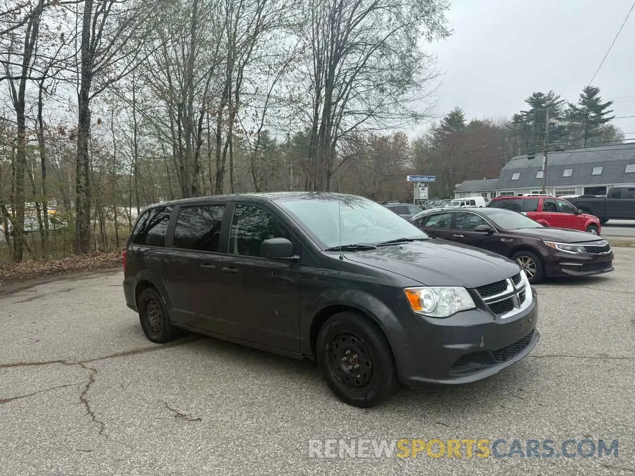 1 fotografías del automóvil dañado 2C4RDGBG2KR718687 DODGE CARAVAN 2019