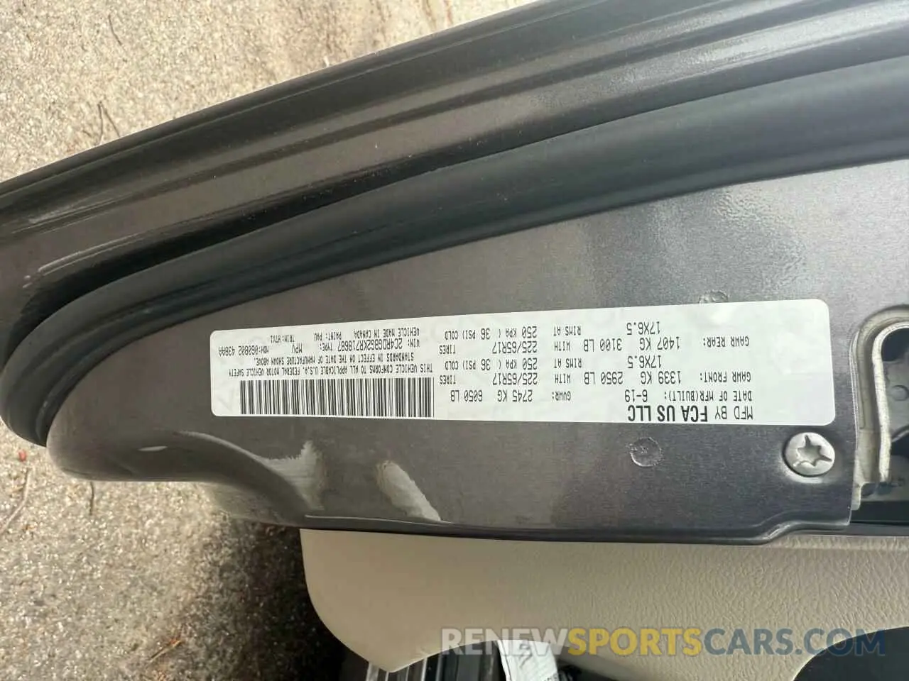 10 fotografías del automóvil dañado 2C4RDGBG2KR718687 DODGE CARAVAN 2019