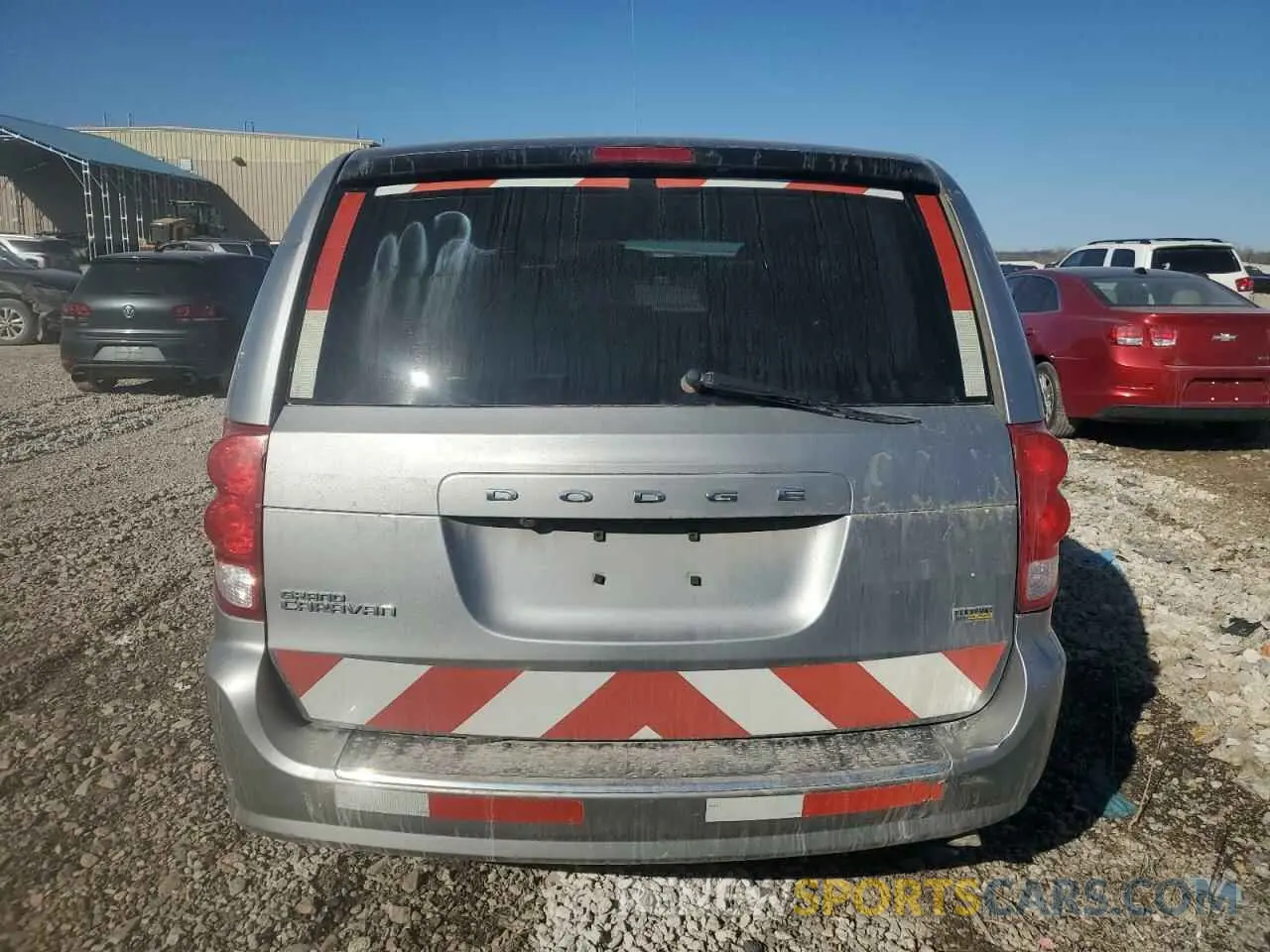 6 fotografías del automóvil dañado 2C4RDGBG2KR726658 DODGE CARAVAN 2019