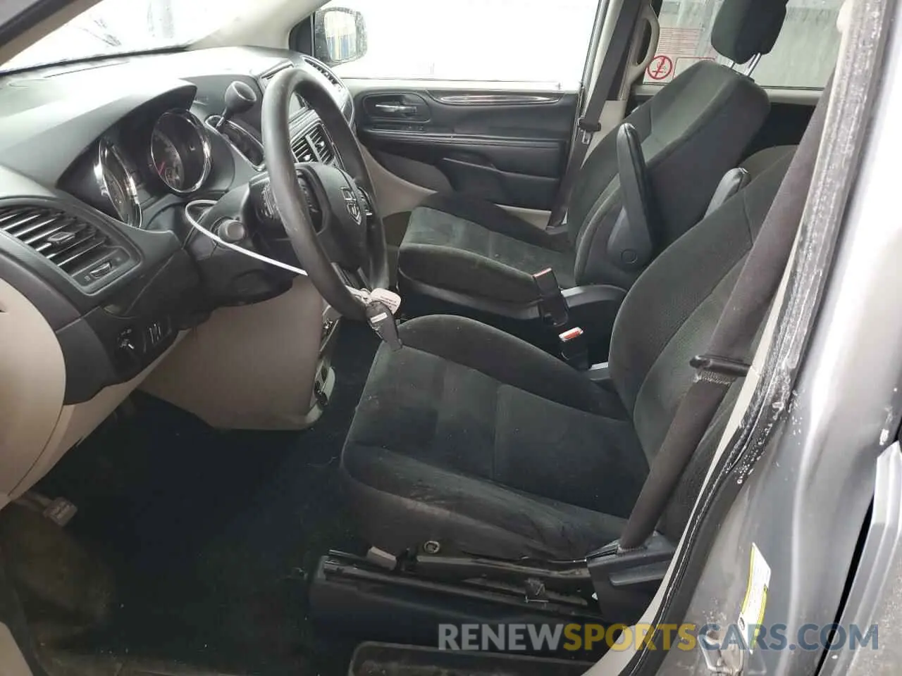7 fotografías del automóvil dañado 2C4RDGBG2KR726658 DODGE CARAVAN 2019