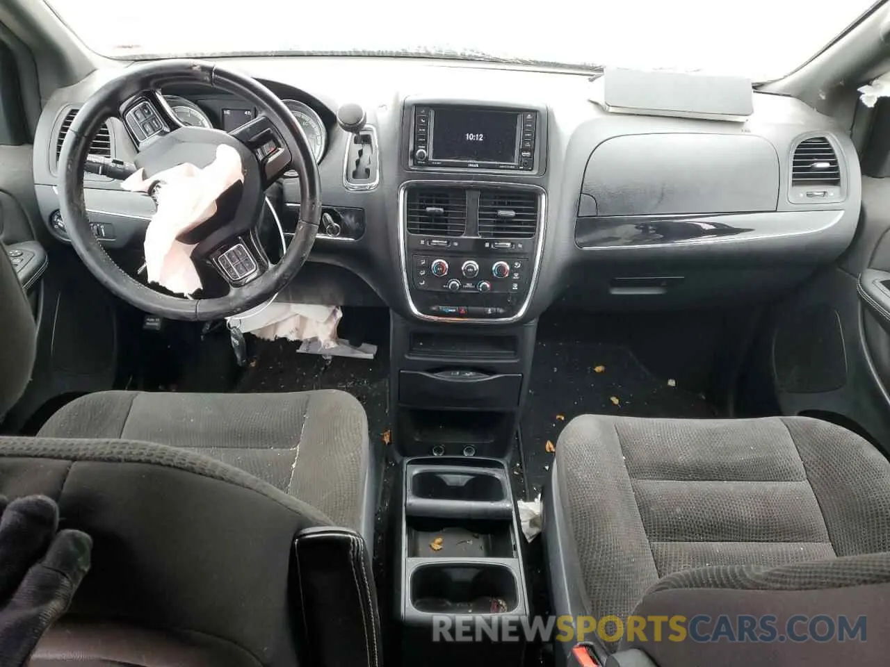 8 fotografías del automóvil dañado 2C4RDGBG2KR770370 DODGE CARAVAN 2019