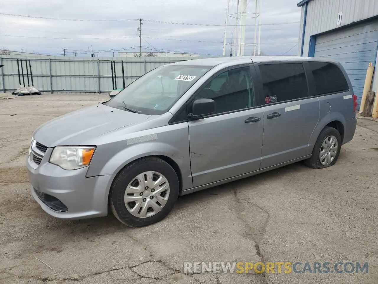 1 fotografías del automóvil dañado 2C4RDGBG3KR701333 DODGE CARAVAN 2019