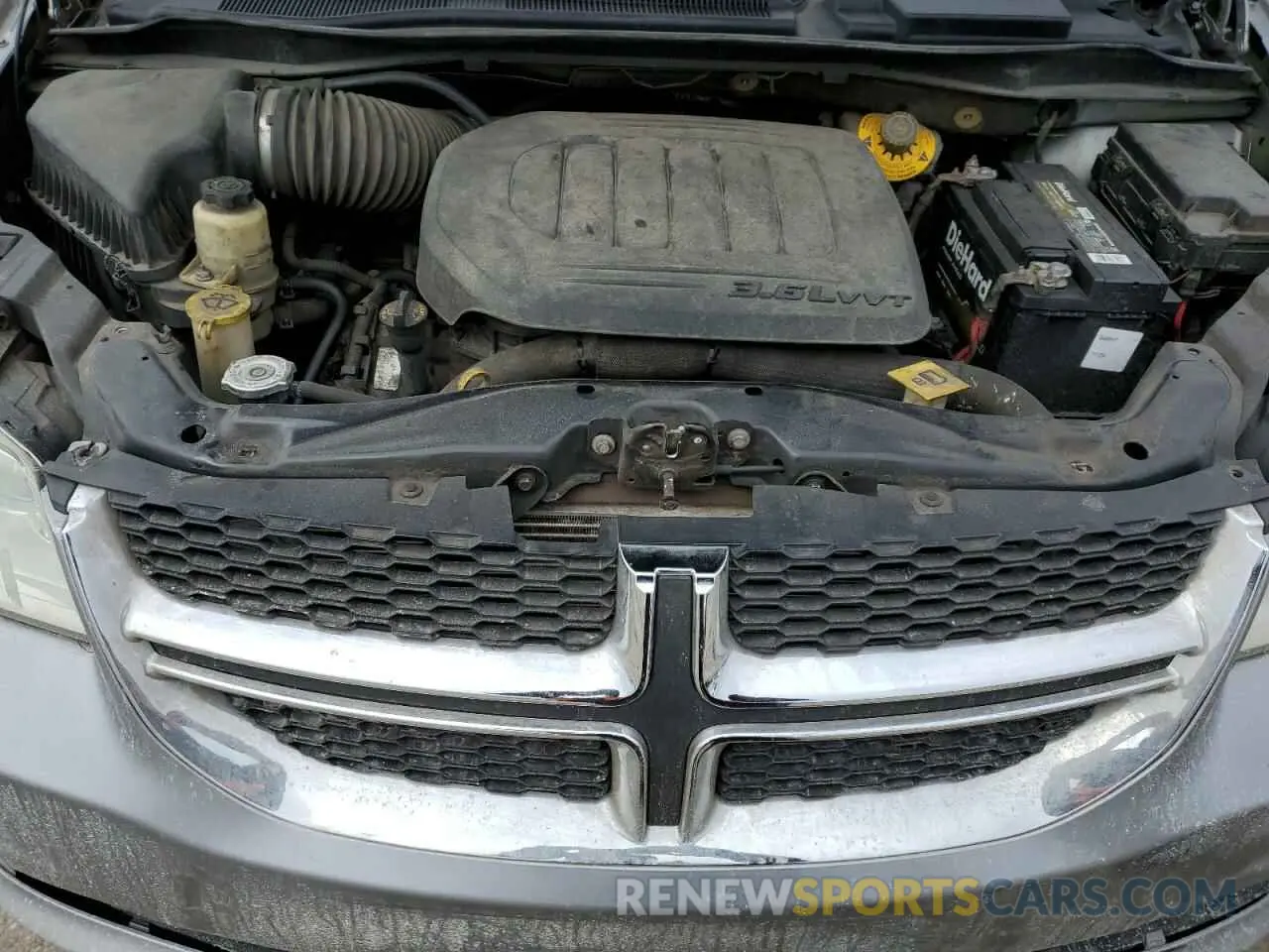 12 fotografías del automóvil dañado 2C4RDGBG3KR701333 DODGE CARAVAN 2019