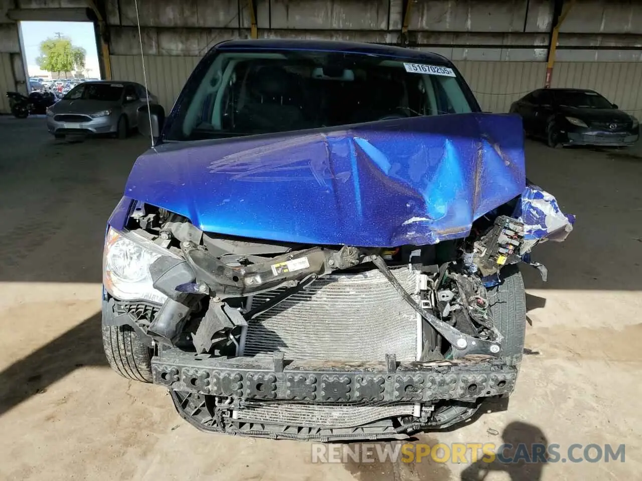 5 fotografías del automóvil dañado 2C4RDGBG3KR735031 DODGE CARAVAN 2019