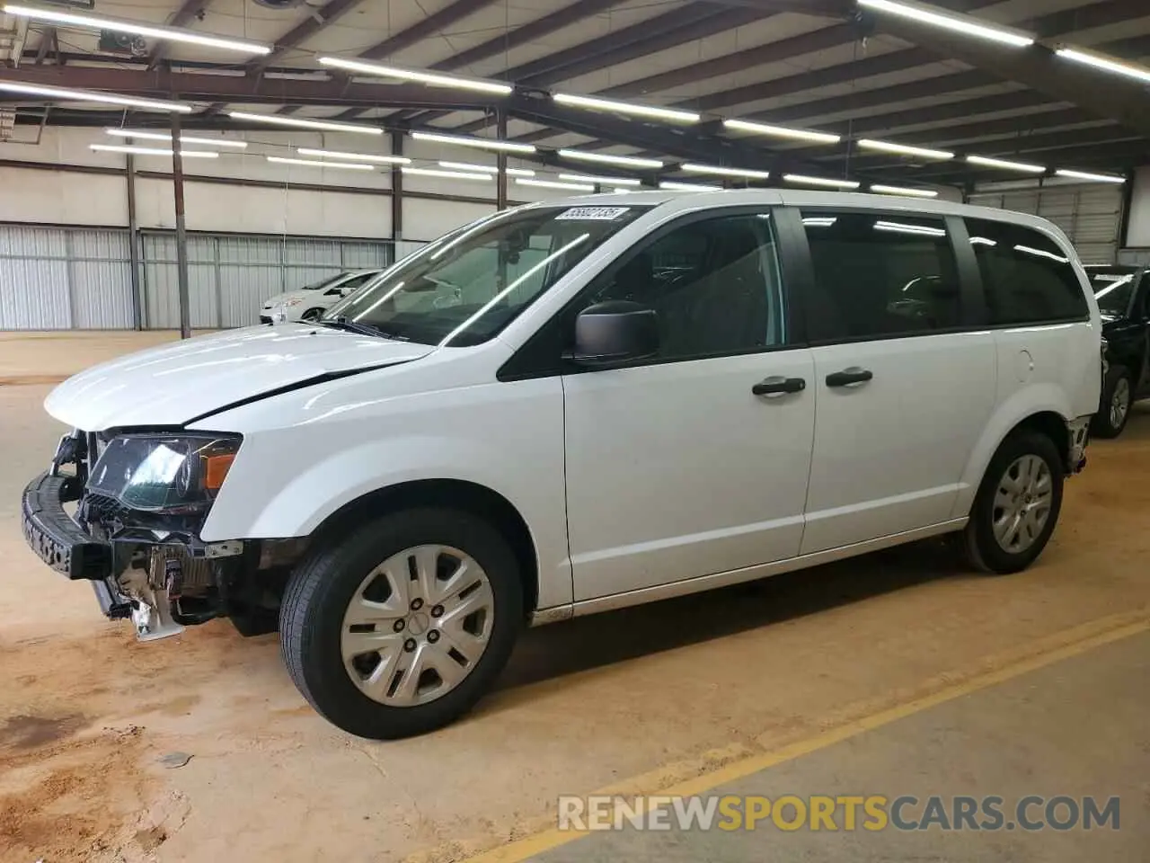 1 fotografías del automóvil dañado 2C4RDGBG4KR615612 DODGE CARAVAN 2019