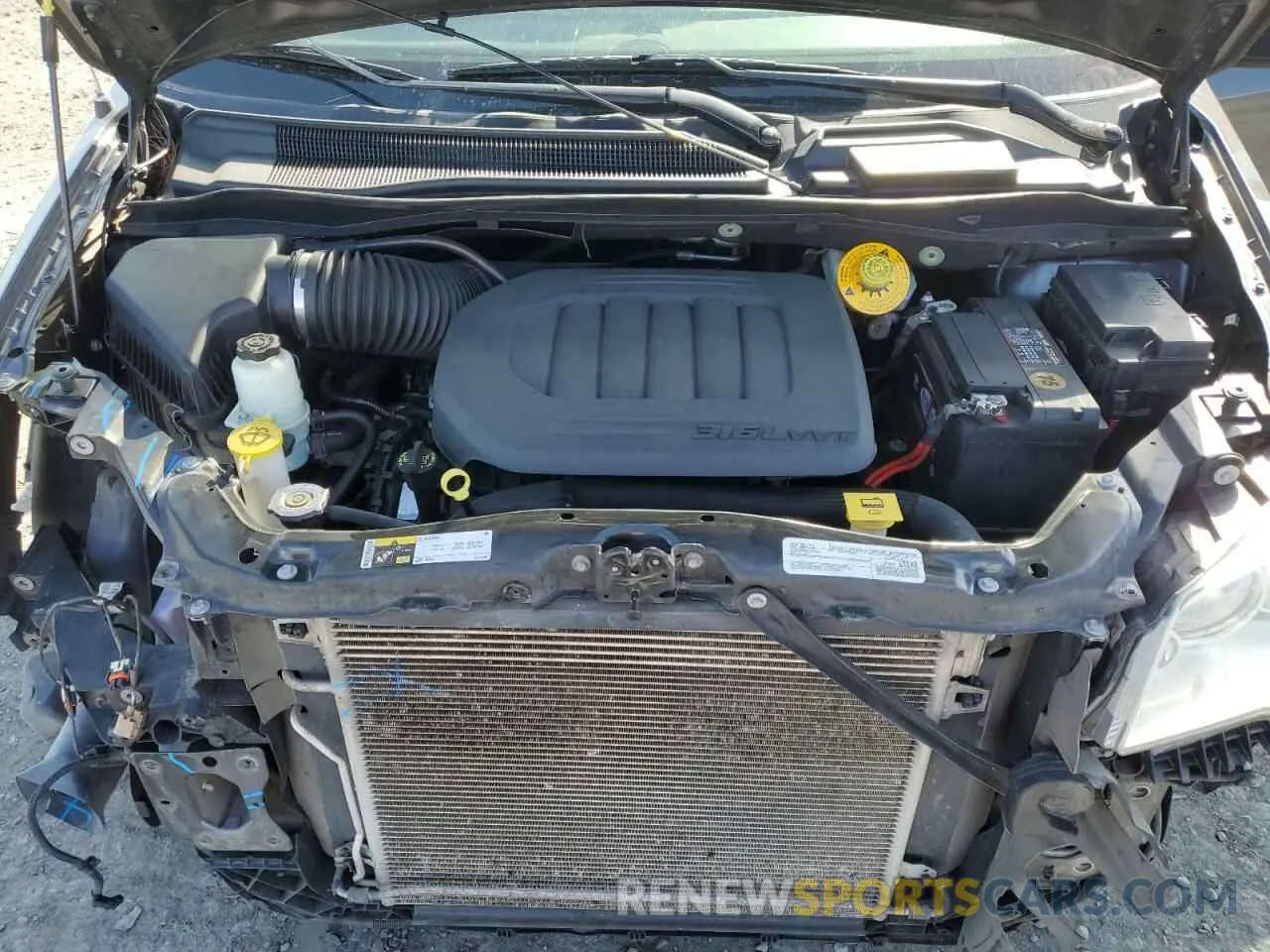12 fotografías del automóvil dañado 2C4RDGBG4KR656919 DODGE CARAVAN 2019