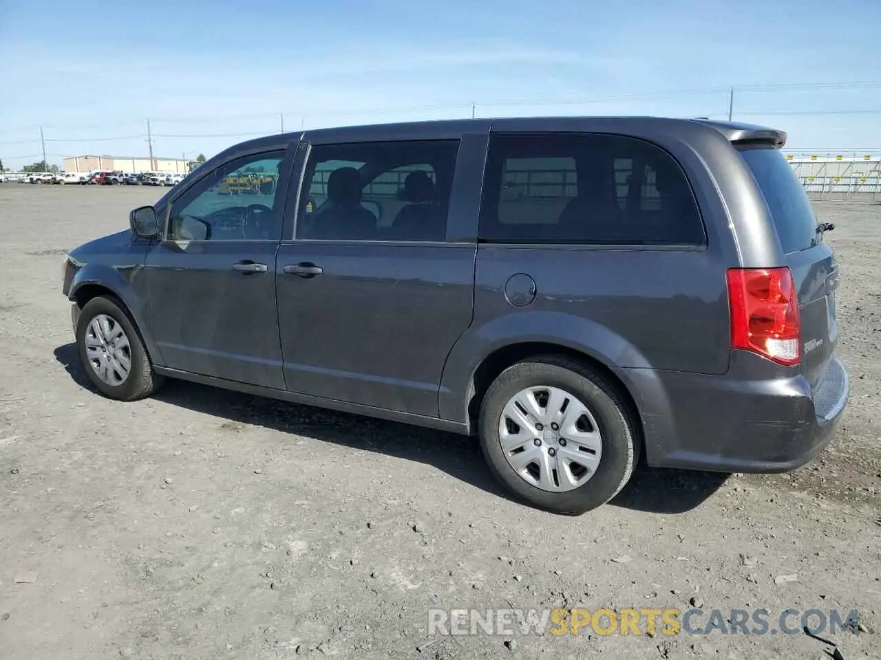 2 fotografías del automóvil dañado 2C4RDGBG4KR656919 DODGE CARAVAN 2019