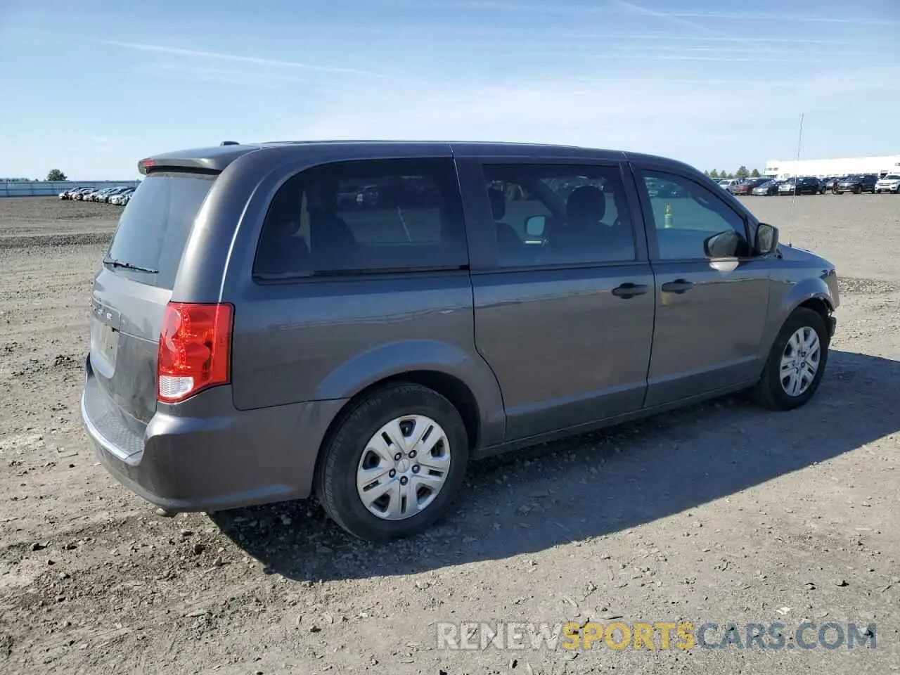 3 fotografías del automóvil dañado 2C4RDGBG4KR656919 DODGE CARAVAN 2019